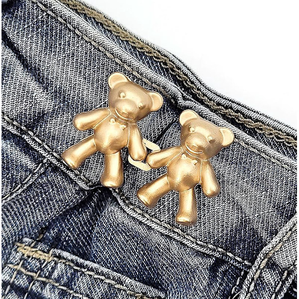 Instant-knap til Jeans - Justerbar og Aftagelig Talje Spænde