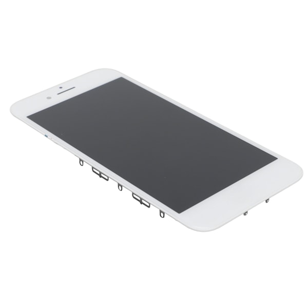 Telefon 4,7 tommers LCD-skjerm erstatningsskjerm berøringsskjerm telefonmontering for iPhone 7 hvit