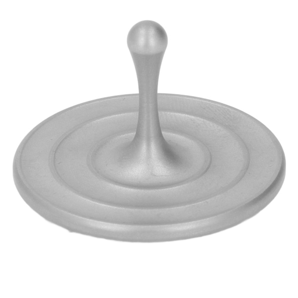 Vatten Drop Twisting Gyroskop Roterande Dekomprimering Rostfritt Stål Sandblästring Skrivbord Hand Twist Gyroskop