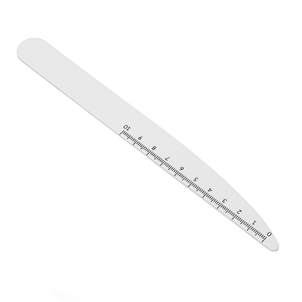 10 st nagelbufferfil professionell hem salong tvättbar återanvändbar dubbelsidig nagelfil med skala