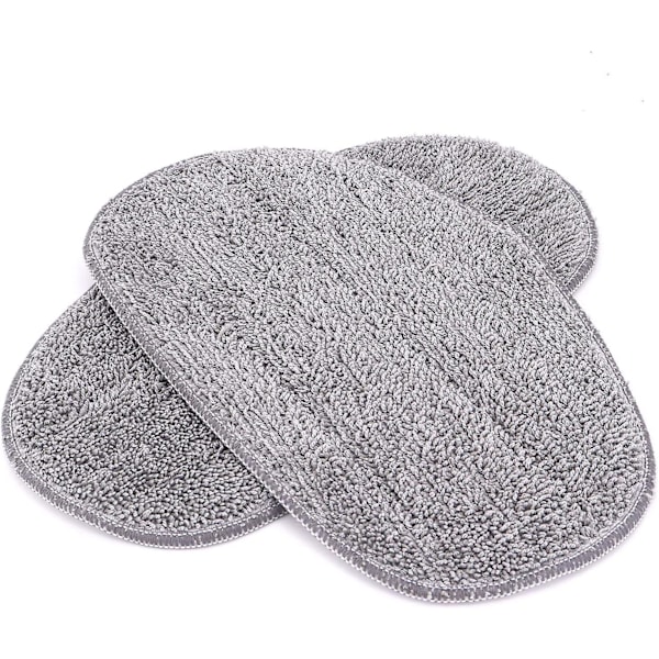 Sett med 5 Mikrofiber Erstatningsputer for Leifheit CleanTenso Dampmopp
