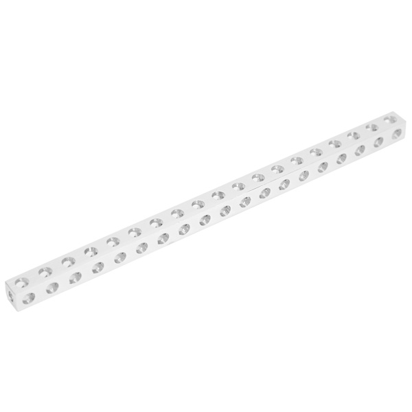 Alumiininen ekstruusioprofiili LS-muotoinen palkkirobottitarvikkeet 19 reikää 8x8mm 310600190152