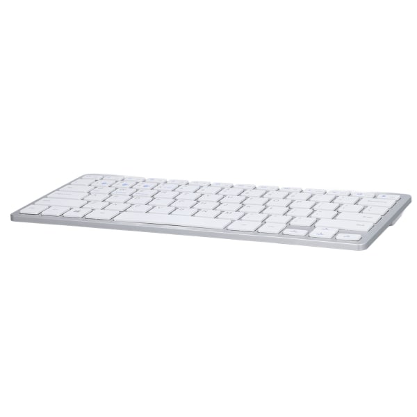 Bluetooth-tastatur Nettbrett-PC Ultra Slim Bærbar 78 Taster Hvit Trådløst Bluetooth-tastatur for IOS for Android