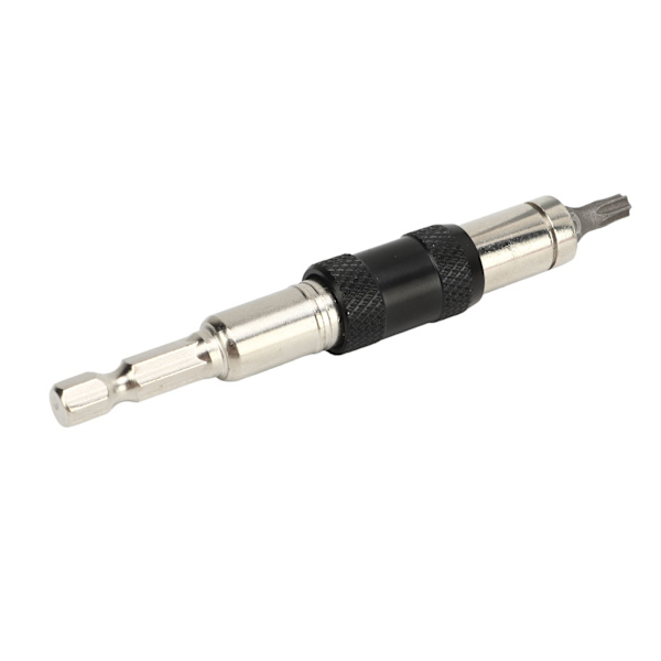 Minihylsynyckel Multi Angle 10 i 1 6,35 mm Snabbkopplingsskruvmejselset med 10 borrbitar för handreparation DIY-verktyg Silver Svart