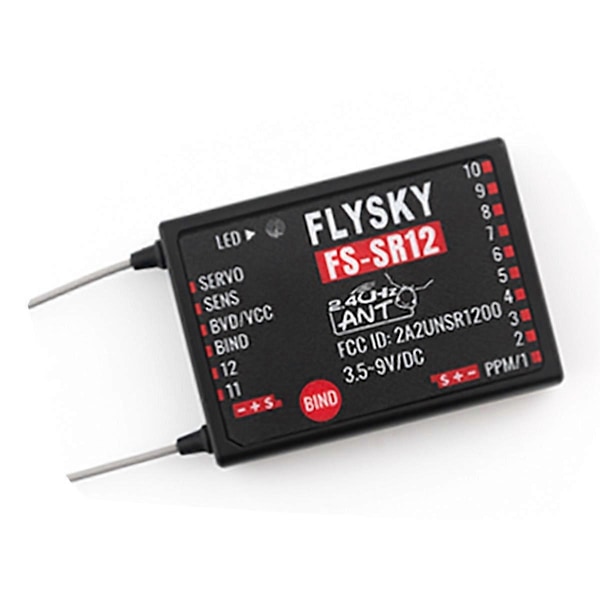 -SR12 Mottagare 12CH 2.4G PWM Mottagare