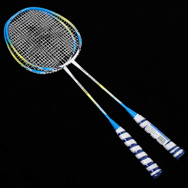 1 par letvægts badmintonketsæt træningsketsjere med taske