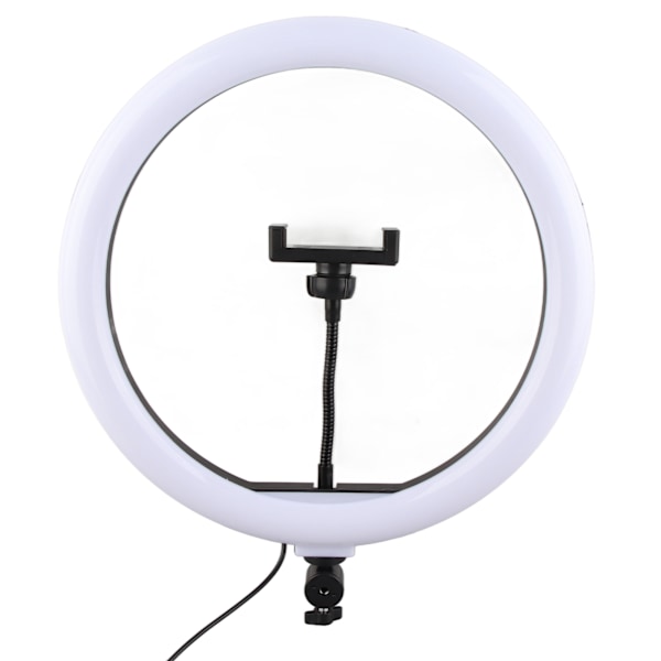 13 tuuman selfie-rengasvalo puhelimen pidikkeellä LED-rengasvalo USB liittimellä suoratoistoa varten meikkiselfie-valokuvaukseen