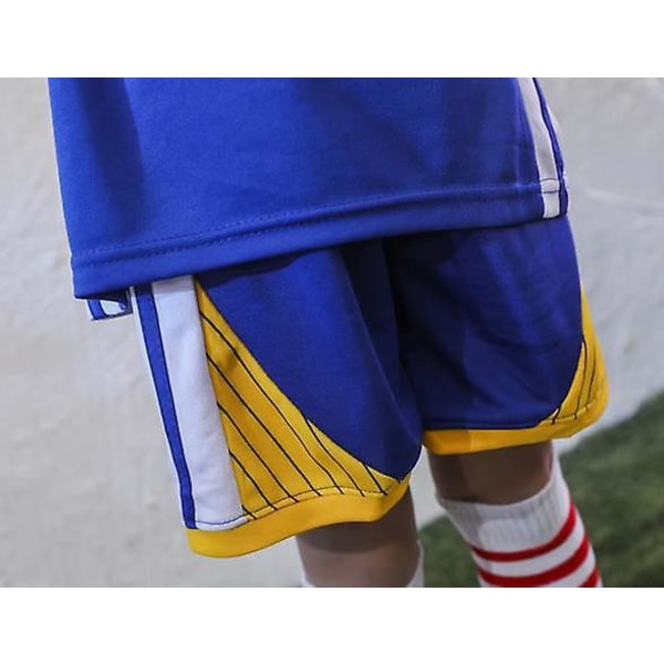 Yong S (blå) baskettröja och XXL-tröjadräkt