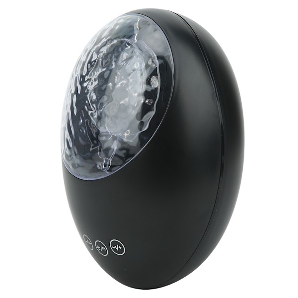 Farverig Lucky Stone Projektionslys Support til Bluetooth Fjernbetjening Natlys