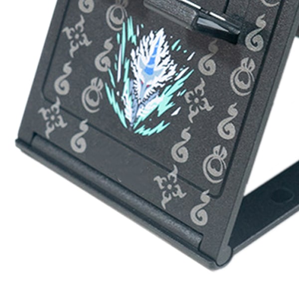 Spilkonsoll Stativ Desktop Stativ Holder Bærbar Spilkonsoll Brakett for Switch Lite Sølv Drage