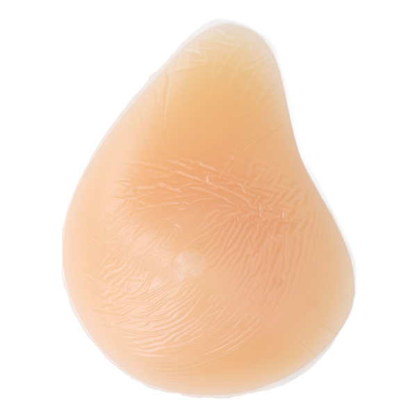 Spiralform brystform kunstig bryst Silikone brystprotese til mastektomi restitution højre 350g / 12.3oz