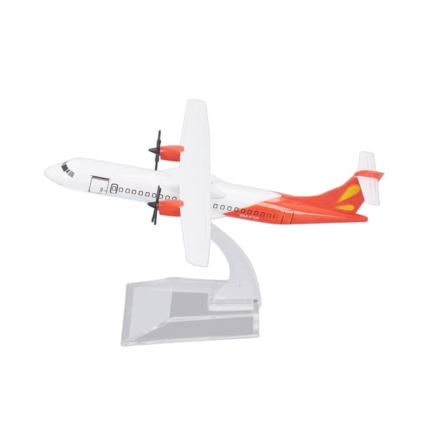 ATR-72 Airliner Model Farvefast Simuleret Udsøgt Højstyrke Legering Flymodel til Hjemmekontor