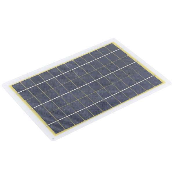 18V 10W Udendørs Solcellepanel Strømpanel Fotovoltaisk Modul Samling til Rejse Camping
