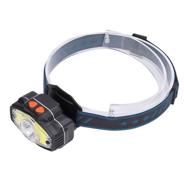 COB Hodelykt Høy Lysstyrke Induksjon Hodelykt USB Lading Vanntett Hodelykt for Camping
