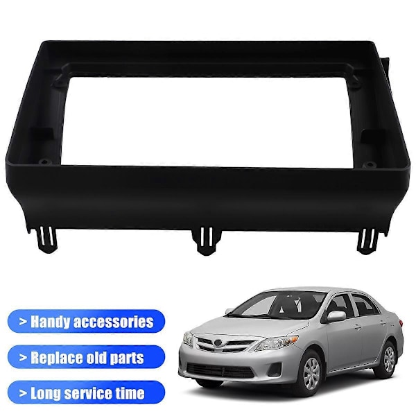 2 Din Stereo Afspiller Installations Surround Panel Instrumentbræt Kit GPS Ramme