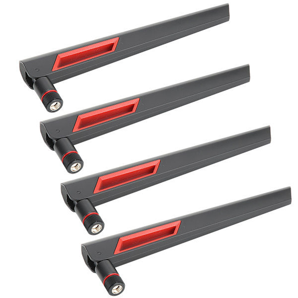 4 stk SMA Omnidirektional WiFi-antenne Passer til RT&#8209;AC68U EX6200 AC15 AC3200 AC66U
