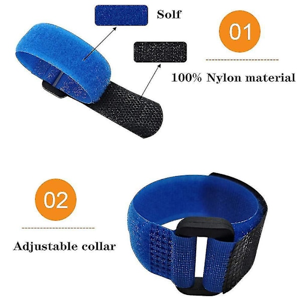 Korkea laatu pehmeä tekstuuri kana kaulus - Säädettävä Anti-Crow & Anti-Hook kukko kaulus siipikarjan tarvikkeet 2PCS musta