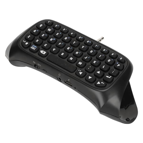 Kontroller Tastatur Multifunksjon Bluetooth Trådløs Kontroller Tastatur for Playstation 4 Spillkontroller