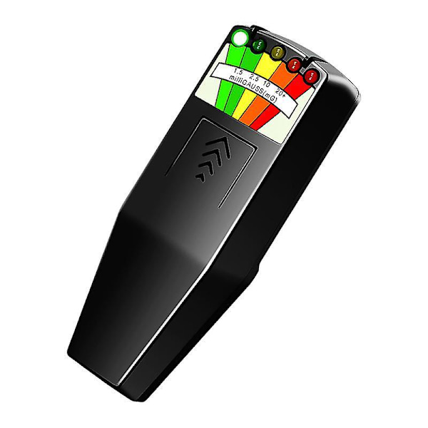 K2 Emf Gaussmätare Strålningsdetektor Portabel Emf Magnetfältsmonitor 5 Led Gaussmätare