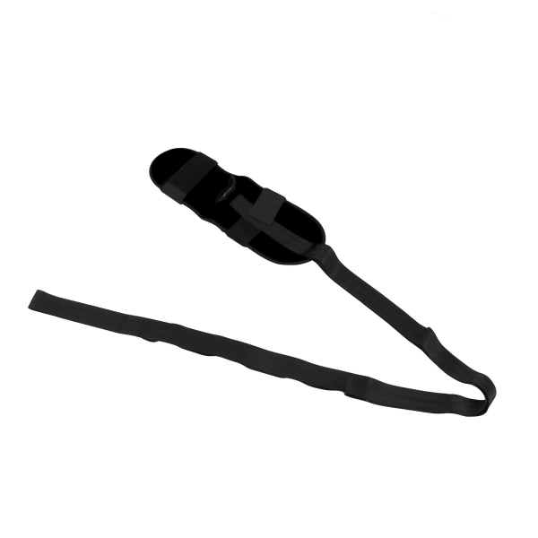 Yoga Ligament Stretching Bälte Hamstring Ben Stretch Strap för flexibilitet Dansträning Svart Black