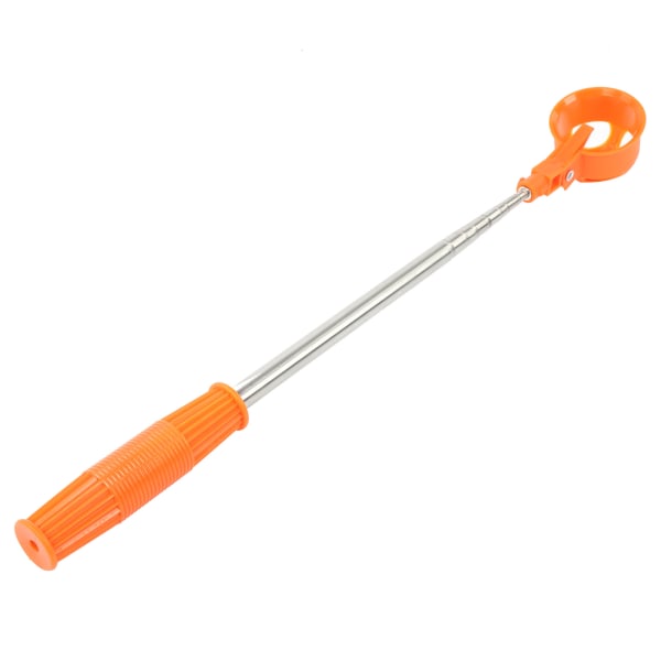 Golf 8-delad antennboll retriever stretchbar bärbar plocka upp sugverktyg orange röd