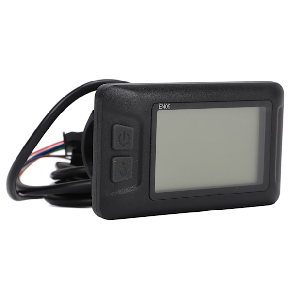 Elektrisk cykel LCD-display meter ABS 36V 48V Universal kontrolpanel til 22,2 mm styr