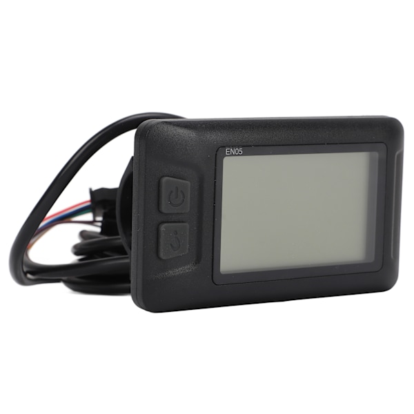 Elektrisk cykel LCD-displaymätare ABS 36V 48V Universal kontrollpanel för 22,2 mm styre