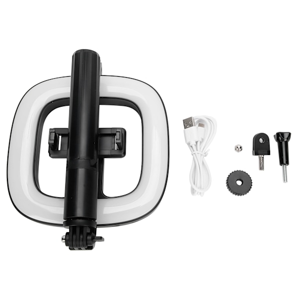 Trådløs Bluetooth Selfie Stick Fyldlys Stativ Desktop Selfie Stick Foldbar Tripod Stativ