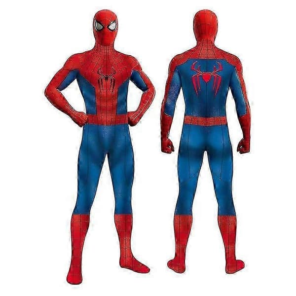 2026 Spiderman 4 New Day Jumpsuit Cosplay Kostymdräkt Halloween c 120