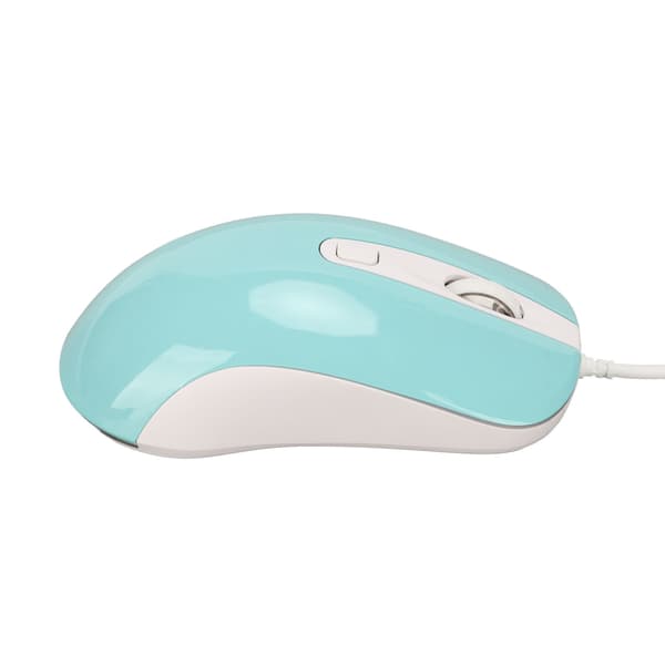 Kablet Gaming Mus RGB Baggrundsbelyst 3500DPI 4 Knapper Ergonomisk Design Kablet Computermus Blå