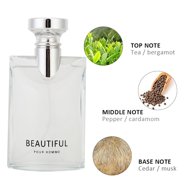 100ml Men Darjeeling Långvarig parfym Wood Fragrance Parfym