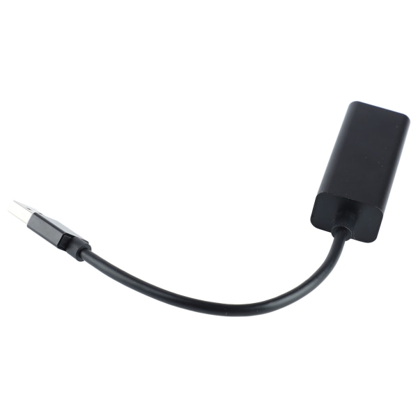 USB C - Ethernet -sovitin kevyellä USB Type C - RJ45 Gigabit -kaapelimuuntimella tabletille mustalle