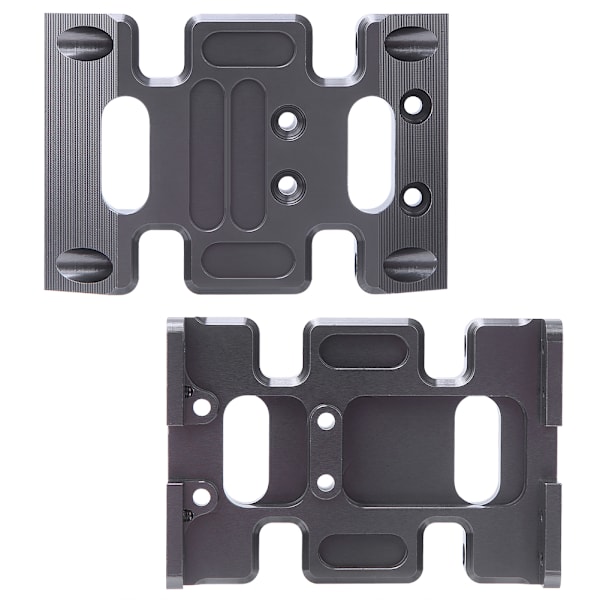 Aluminiumslegering senter chassisplate tilbehør passer til AXIAL SCX10 1/10 RC bil