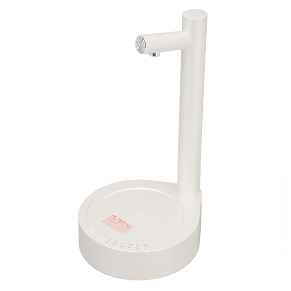 5 Gallon Smart Bordplade Vand Dispenser 7 Niveau Kvantitativ USB Opladning Universal Desktop Vandflaske Dispenser Pumpe Hvid
