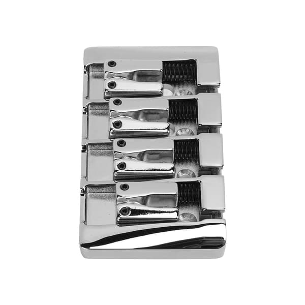 Elektrisk Bas Stall 4 Strängar Metall Bakstycke Instrument Tillbehör Silver BA1012