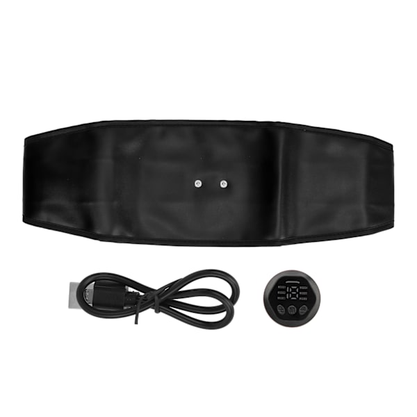 Ab Toning Belt Ab Workout Exercise 6 Modes 15 Levels Abs Machine för träning Hemma Kontor Män Kvinnor Sport