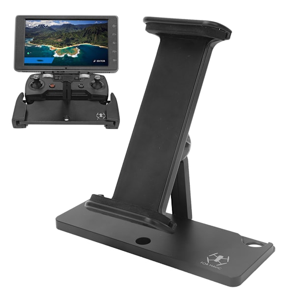 Fjärrkontroll Justerbar Surfplatta Fäste Hållare Tillbehör Passar för DJI Mavic MiniSvart