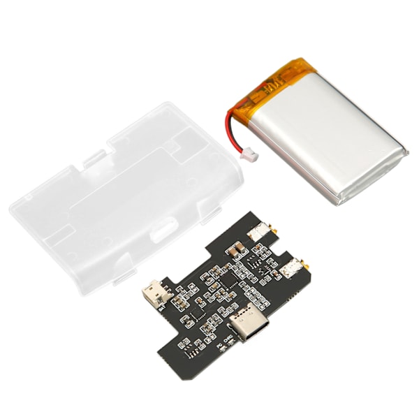 Uppladdningsbart LiPo-batteriutbyte Universellt 1500mAh USB C Litiumbatterimodul för Game Boy Advance