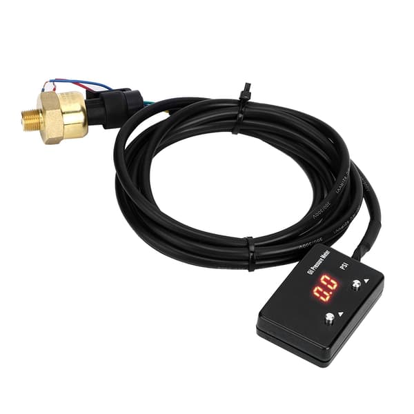 1/8in NPT Auto Bil Olietryk Måler 0-120PSI Digital Måler med Sensor Høj Præcision