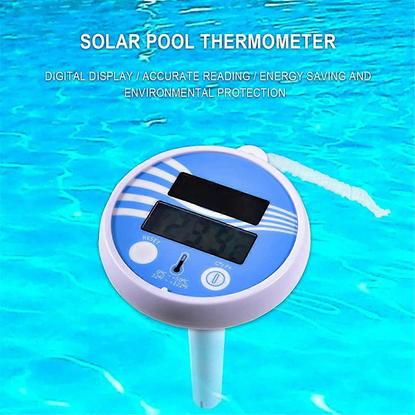 Flytande Pooltermometer Trådlös - Solar Digital Pooltermometer