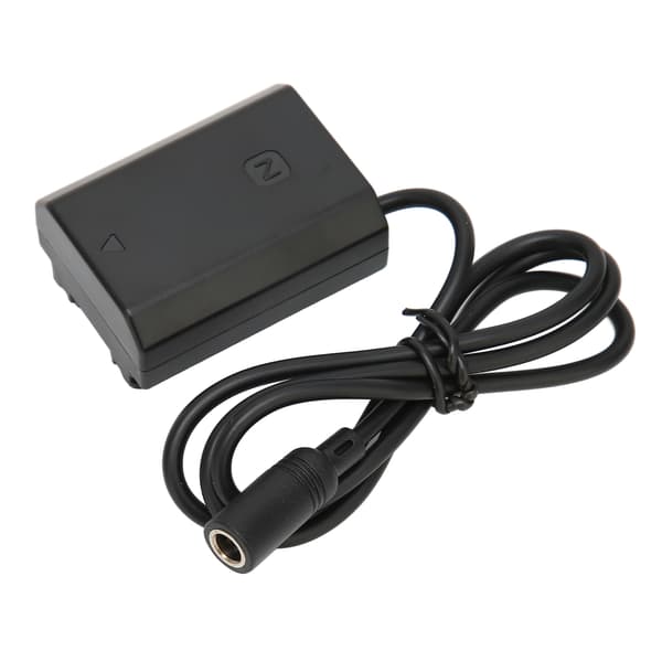 FZ100 Dummybatteri DC-koppling strömadapter kompatibel för A7c A7R3 A7s3 A7R4 A7M4 7RM3 A6600 A9M2 FX3 100‑240V