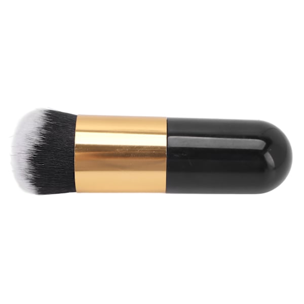Foundation Makeup Brush Professional Cosmetic Liquid Blending Blush Liquid Powder Brush til daglig makeupSort guld
