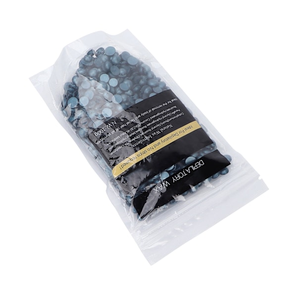 Hårfjerningsfjerning Hard Wax Bean Husholdningshårfjerning Voksperle for ansikt Armhule Ben 100g Retro Blå