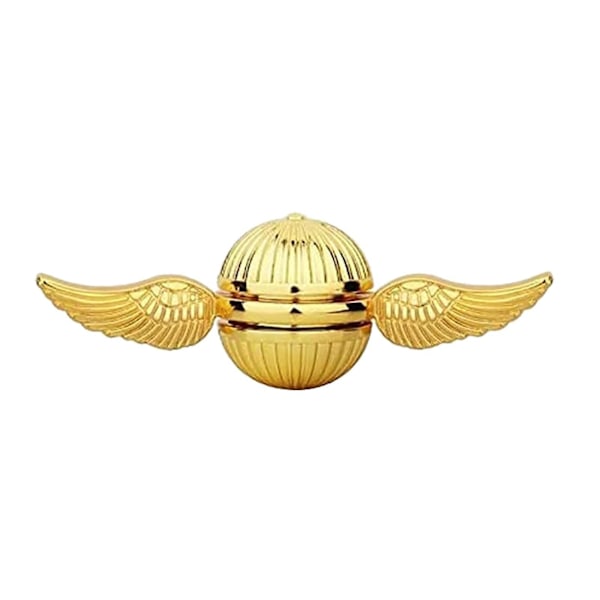 Guld Fidget Spinner Magic Orb Stress Relief Legetøj Håndholdt Tri Spinner til Angst Fokus og Afspænding