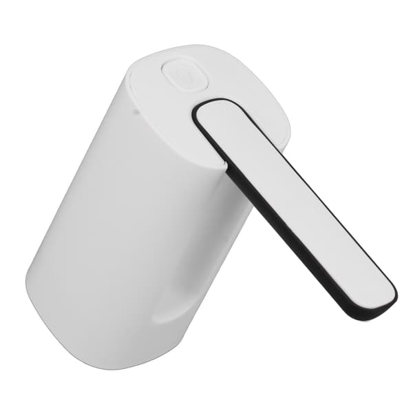 Vattenflaskpumpdispenser Vikbar Autosensor Högeffektivt Filtreringssystem Automatisk Dricksvattendispenser för Hem Utomhus Kontor Vit