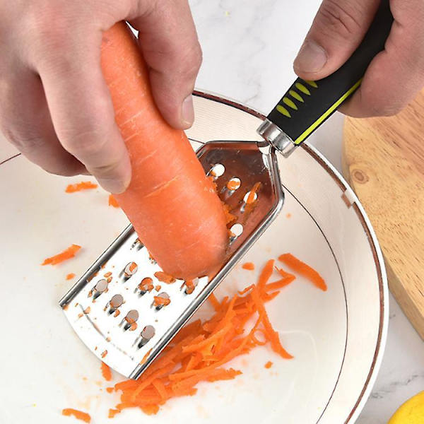 Rustfrit stål ostejern manuelt køkkenværktøj