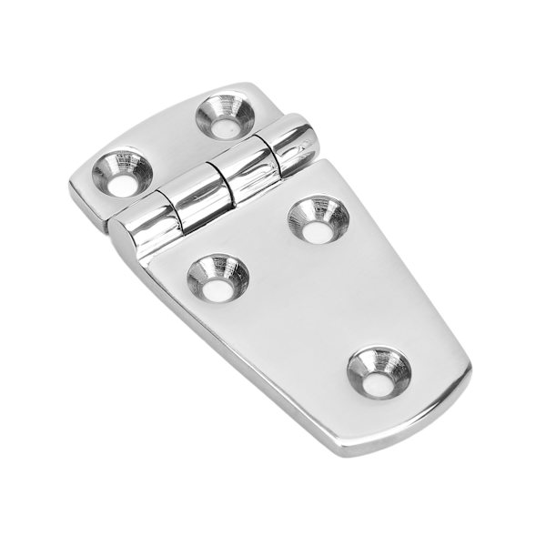 Dørhængsel 5 huller 316 rustfrit stål Universalt tilbehør 76x38 mm til skabsvindue