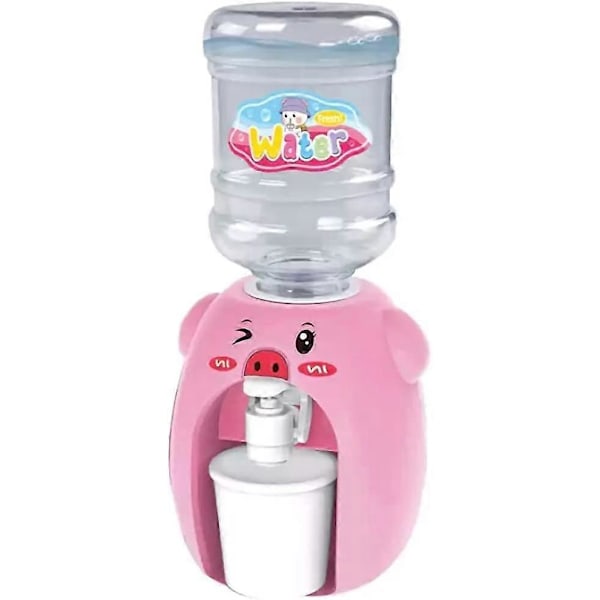 Mini Dricksfontän Roliga Leksaker Barns Lekhus Spelleksaker (Rosa)