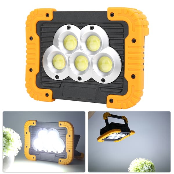 Mini Solar Light Multifunksjonell COB Arbeidslampe Bærbar Campinglykt for Utendørs Fiske Reparasjon Piknik