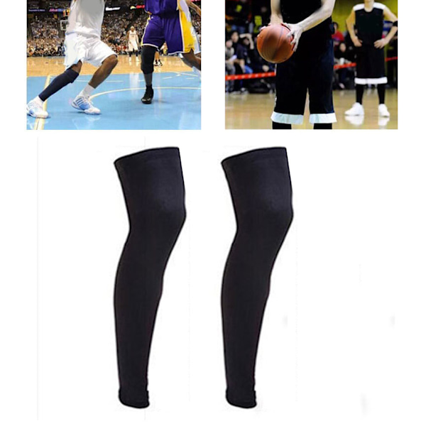 1 par knäskydd knästödsskydd knäskydd andningsbart solskydd för utomhusbasket ridning löpning M